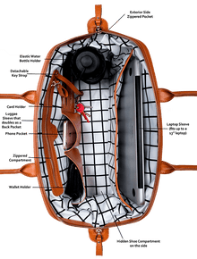 Color - Black With Brown Trim