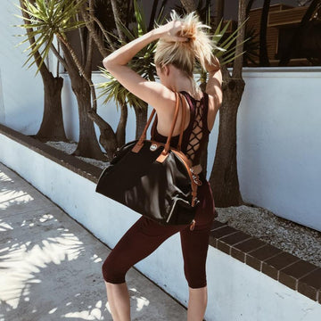 Color - Black With Brown Trim