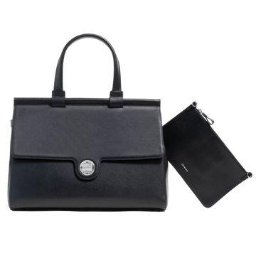 Color - Black with Silver Hardware